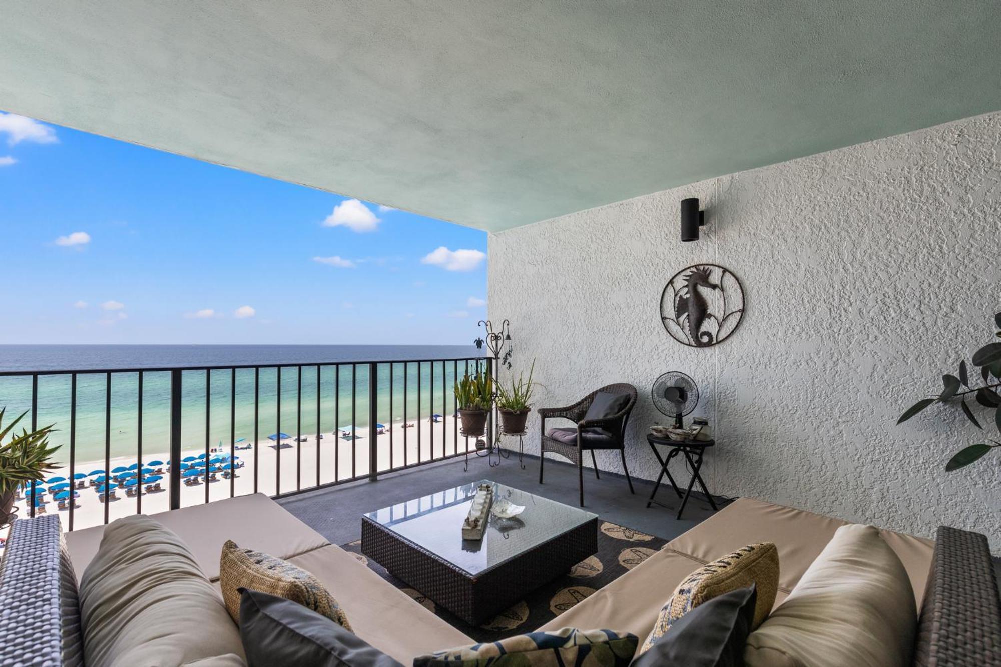 Stunning 2/2 Designer Condo W Coastal Appeal Right On The Gulf! 巴拿马城 外观 照片