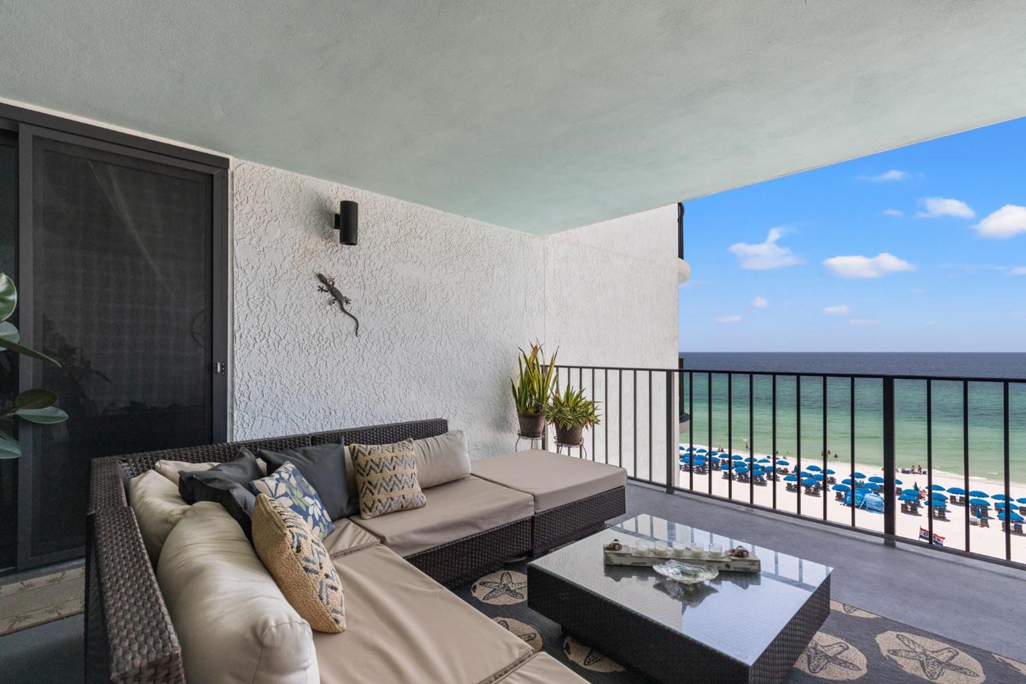 Stunning 2/2 Designer Condo W Coastal Appeal Right On The Gulf! 巴拿马城 外观 照片